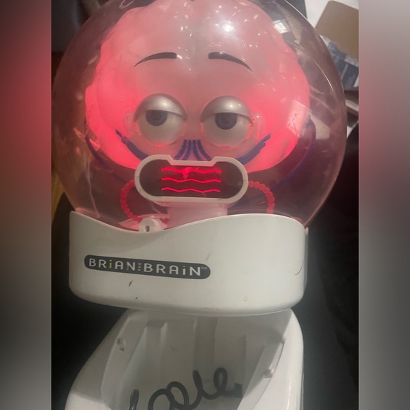 BRIAN THE BRAIN MEGA Brands 2007 Interactive Moving Talking Toy Robot Head RARE. - Picture 4 of 12
